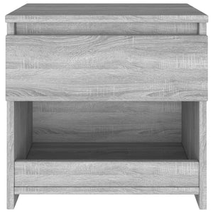 vidaXL Bedside Cabinet Grey Sonoma 40x30x39 cm Engineered Wood