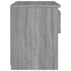 vidaXL Bedside Cabinet Grey Sonoma 40x30x39 cm Engineered Wood