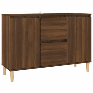 vidaXL Sideboard Brown Oak 103.5x35x70 cm Engineered Wood