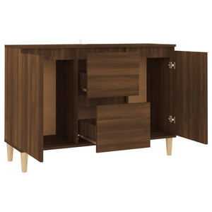 vidaXL Sideboard Brown Oak 103.5x35x70 cm Engineered Wood