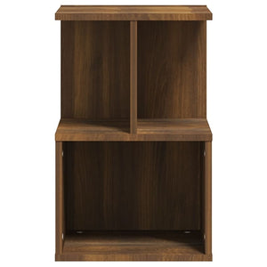 vidaXL Bedside Cabinets 2 pcs Brown Oak 35x35x55 cm Engineered Wood