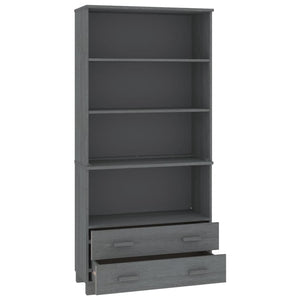 vidaXL Highboard HAMAR Solid Wood Pine Dark Grey