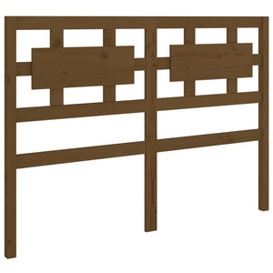 vidaXL Bed Headboard Honey Brown 205.5x4x100 cm Solid Wood Pine