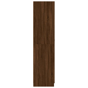 vidaXL Wardrobe Brown Oak 90x50x200 cm Engineered Wood