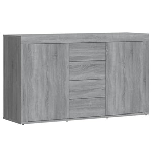 vidaXL Sideboard Grey Sonoma 120x36x69 cm Engineered Wood