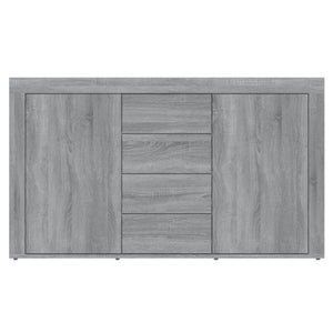 vidaXL Sideboard Grey Sonoma 120x36x69 cm Engineered Wood