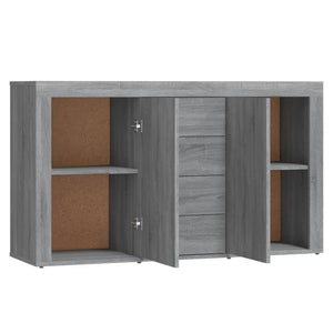 vidaXL Sideboard Grey Sonoma 120x36x69 cm Engineered Wood