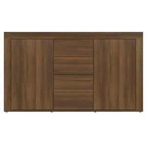 vidaXL Sideboard Brown Oak 120x36x69 cm Engineered Wood