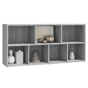 vidaXL Book Cabinet Grey Sonoma 50x25x106 cm