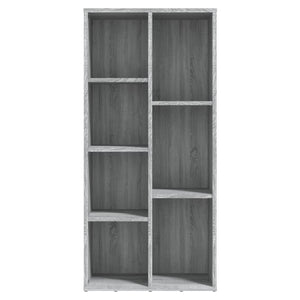 vidaXL Book Cabinet Grey Sonoma 50x25x106 cm