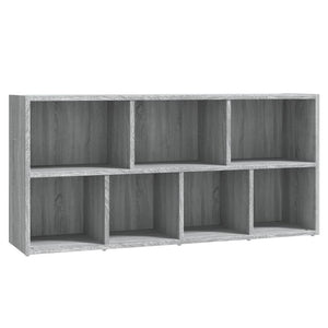 vidaXL Book Cabinet Grey Sonoma 50x25x106 cm