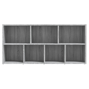 vidaXL Book Cabinet Grey Sonoma 50x25x106 cm