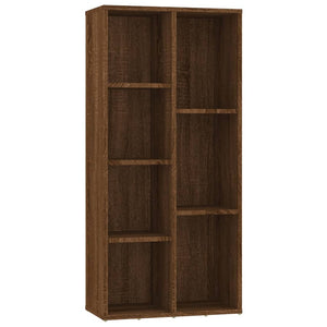 vidaXL Book Cabinet Brown Oak 50x25x106 cm