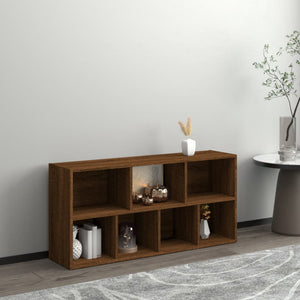 vidaXL Book Cabinet Brown Oak 50x25x106 cm