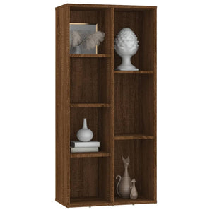 vidaXL Book Cabinet Brown Oak 50x25x106 cm