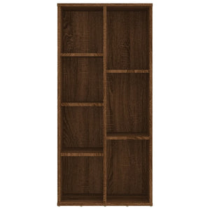 vidaXL Book Cabinet Brown Oak 50x25x106 cm