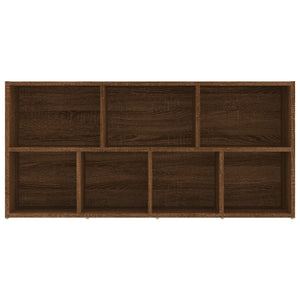 vidaXL Book Cabinet Brown Oak 50x25x106 cm