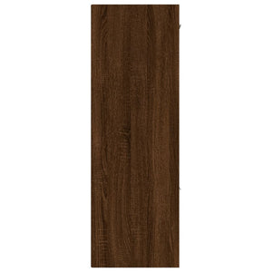 vidaXL Storage Cabinet Brown Oak 60x29.5x90 cm