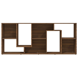 vidaXL Book Cabinet Brown Oak 67x24x161 cm Engineered Wood