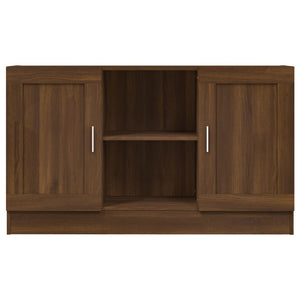 vidaXL Sideboard Brown Oak 120x30.5x70 cm Engineered Wood