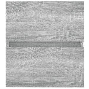 vidaXL Sink Cabinet Grey Sonoma 41x38.5x45 cm Engineered Wood