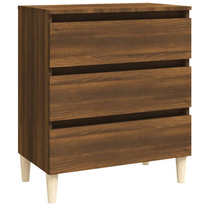 vidaXL Sideboard Brown Oak 60x35x69 cm Engineered Wood