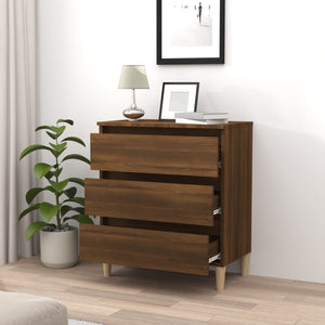 vidaXL Sideboard Brown Oak 60x35x69 cm Engineered Wood