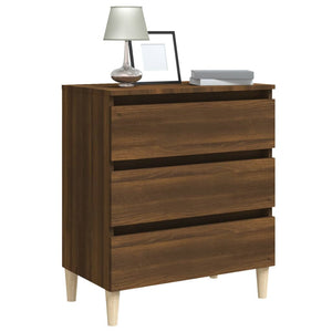 vidaXL Sideboard Brown Oak 60x35x69 cm Engineered Wood