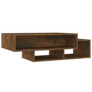 vidaXL Coffee Table Smoked Oak 105x55x32 cm Engineered Wood