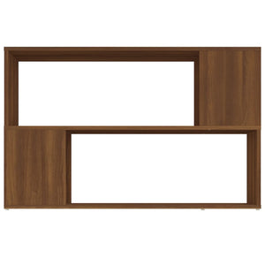 vidaXL Book Cabinet Brown Oak 100x24x63 cm Engineered Wood