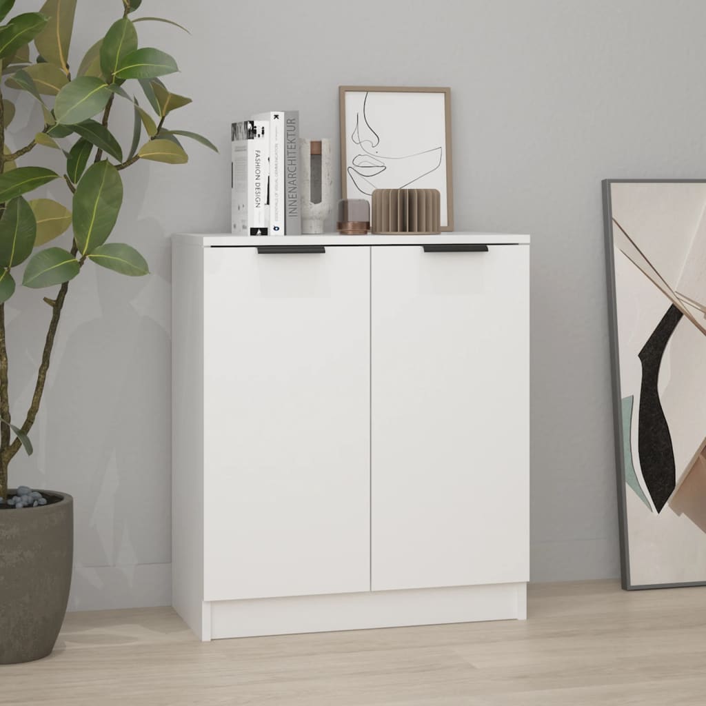 vidaXL Sideboard White 60x30x70 cm Engineered Wood