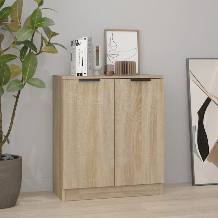 vidaXL Sideboard Sonoma Oak 60x30x70 cm Engineered Wood