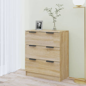 vidaXL Sideboard Sonoma Oak 60x30x70 cm Engineered Wood