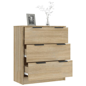 vidaXL Sideboard Sonoma Oak 60x30x70 cm Engineered Wood