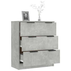 vidaXL Sideboard Concrete Grey 60x30x70 cm Engineered Wood