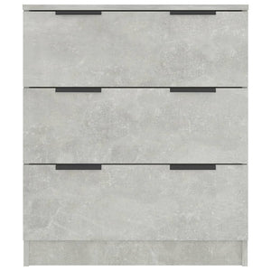 vidaXL Sideboard Concrete Grey 60x30x70 cm Engineered Wood