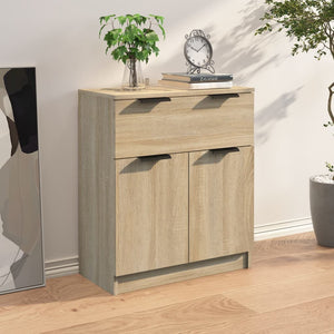 vidaXL Sideboard Sonoma Oak 60x30x70 cm Engineered Wood