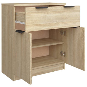 vidaXL Sideboard Sonoma Oak 60x30x70 cm Engineered Wood