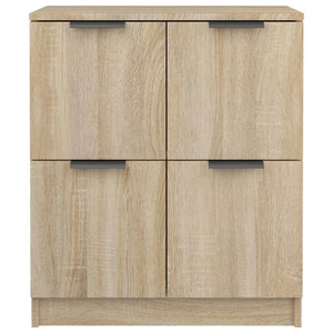 vidaXL Sideboard Sonoma Oak 60x30x70 cm Engineered Wood