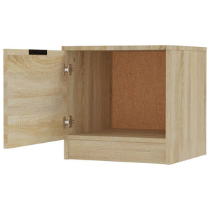 vidaXL Bedside Cabinets 2 pcs Sonoma Oak 40x39x40 cm