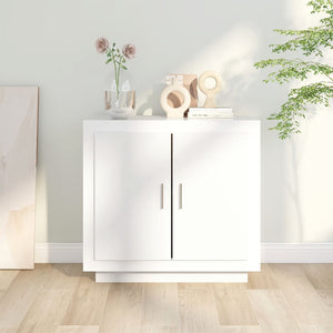 vidaXL Sideboard White 80x40x75 cm Engineered Wood