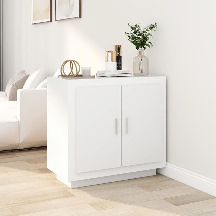 vidaXL Sideboard White 80x40x75 cm Engineered Wood