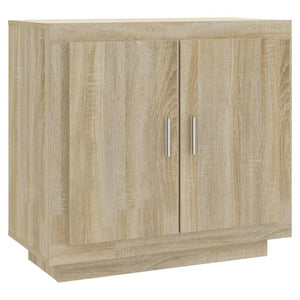 vidaXL Sideboard Sonoma Oak 80x40x75 cm Engineered Wood