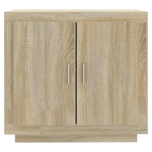 vidaXL Sideboard Sonoma Oak 80x40x75 cm Engineered Wood