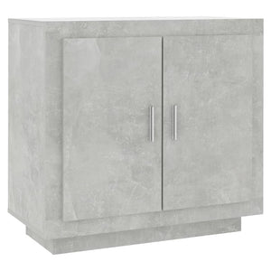 vidaXL Sideboard Concrete Grey 80x40x75 cm Engineered Wood