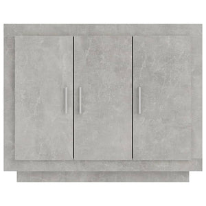 vidaXL Sideboard Concrete Grey 92x35x75 cm Engineered Wood