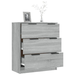 vidaXL Sideboard Grey Sonoma 60x30x70 cm Engineered Wood