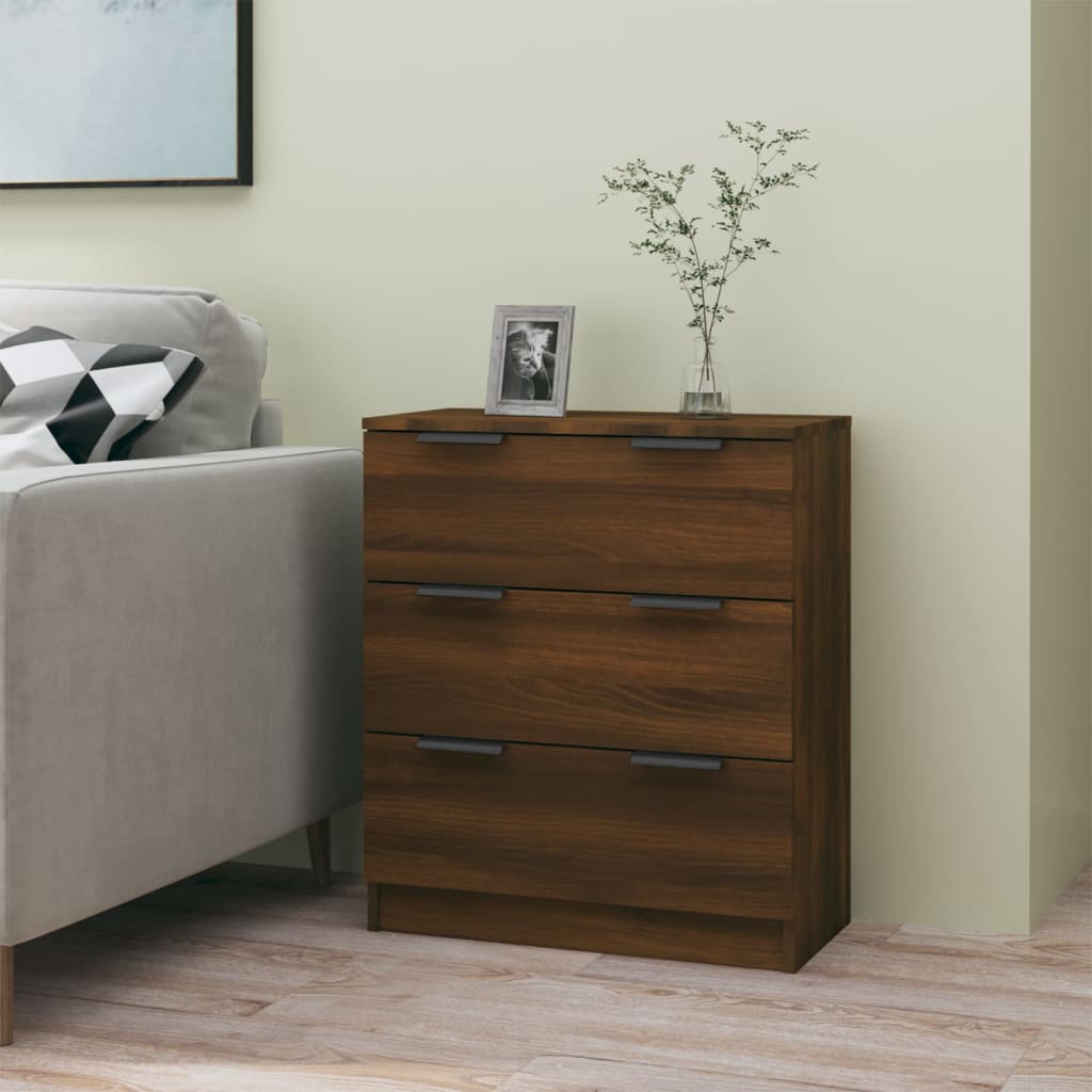 vidaXL Sideboard Brown Oak 60x30x70 cm Engineered Wood