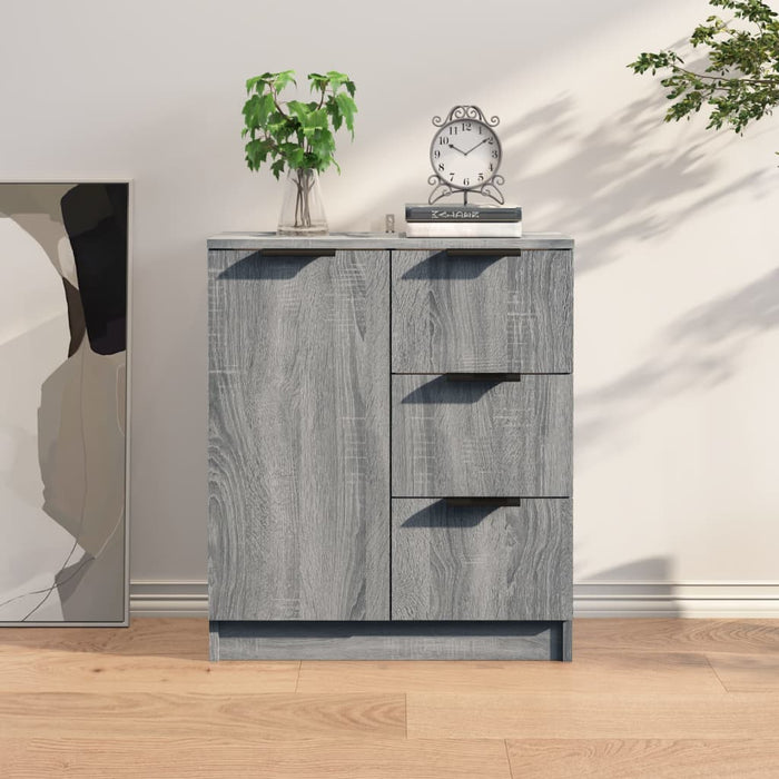 vidaXL Sideboard Grey Sonoma Engineered Wood