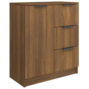 vidaXL Sideboard Brown Oak Engineered Wood